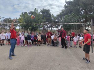 Δίπλα στους μαθητές ο Άθλος Ορεστιάδας