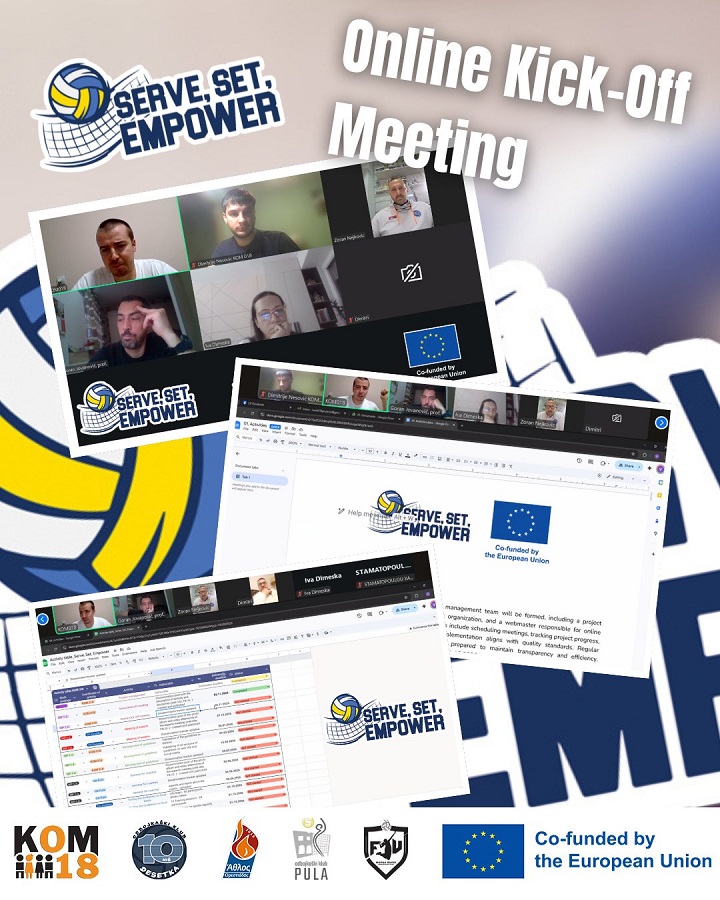 Εναρκτήριο On-line meeting με τους συμμετέχοντες στο Project “Serve, Set, Empower” (Erasmus+)