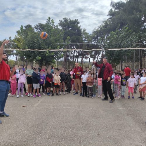 Δίπλα στους μαθητές ο Άθλος Ορεστιάδας
